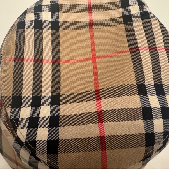 Burberry Beige Check Bucket Hat - Picture 3 of 5